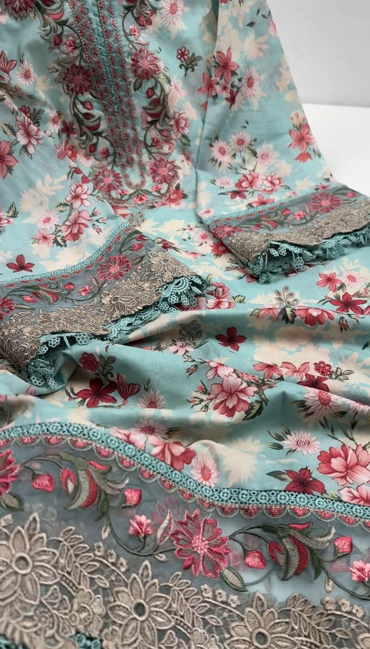 Stitch & Unstitched 2Piece High Quality Lawn